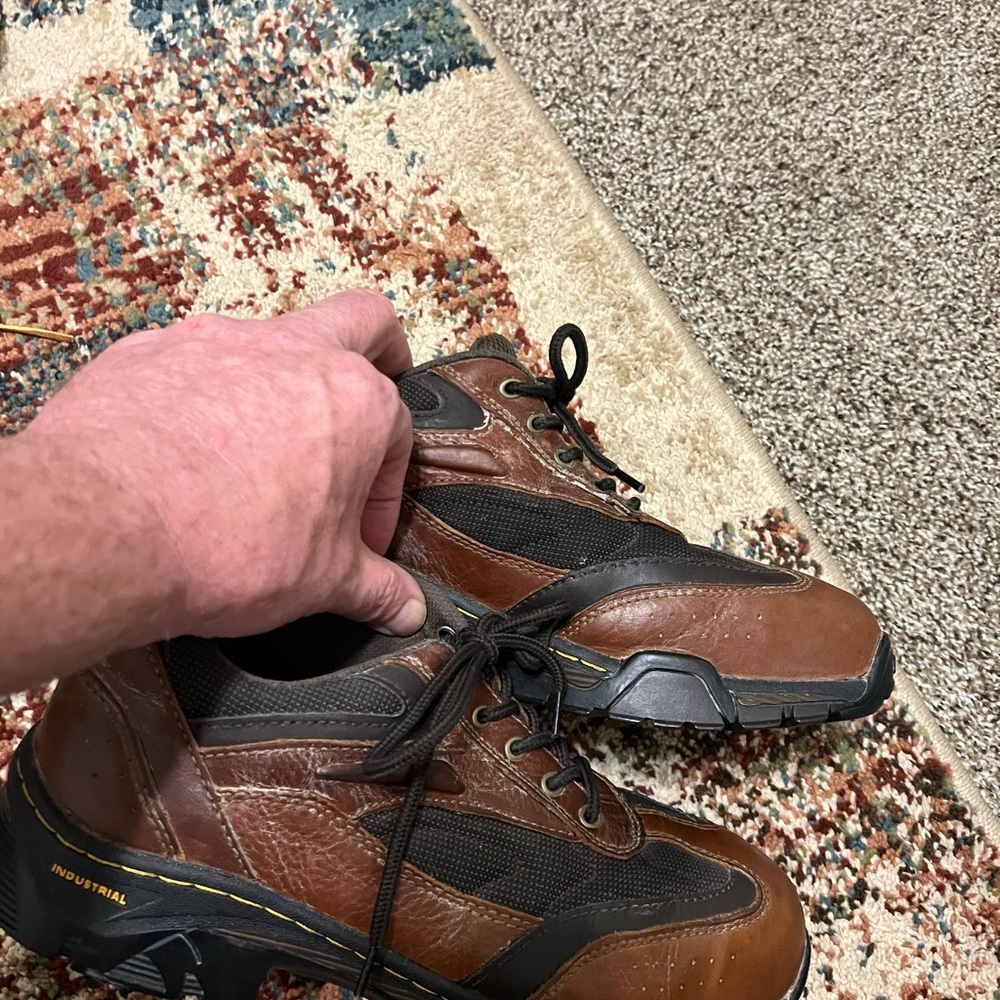Dr. Martens Brown and Black Sneakers Classic Style - Picture 2 of 5